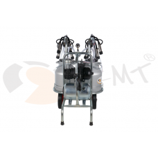 EMT. Aparat de muls vaci 2 posturi cu 2 bidoane di..